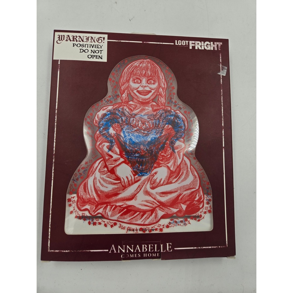 Loot Fright Annabelle Comes Home 3D Anaglyph Art Print Mullins Toy Company